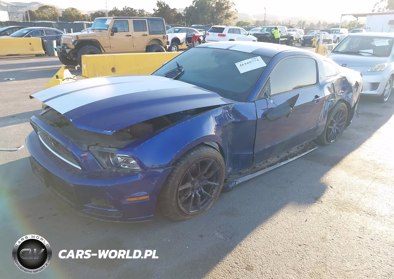 2013 Ford Mustang V6 VIN:1ZVBP8AM1D5221651 - 2
