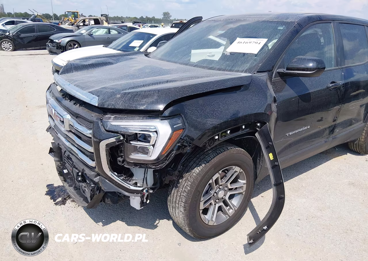 2026 GMC Terrain Fwd Elevation VIN:3GKALMEG7TL474595 - 6