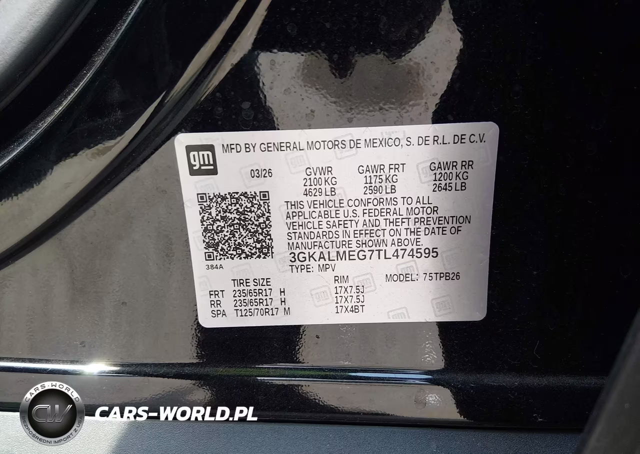 2026 GMC Terrain Fwd Elevation VIN:3GKALMEG7TL474595 - 9