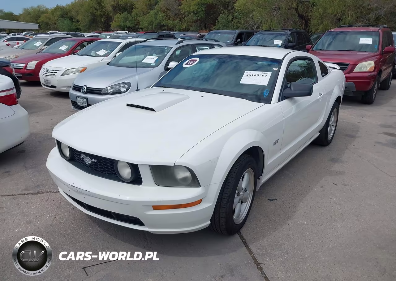 2007 Ford Mustang Gt Deluxe-Gt Premium VIN:1ZVFT82H675342209 - 2