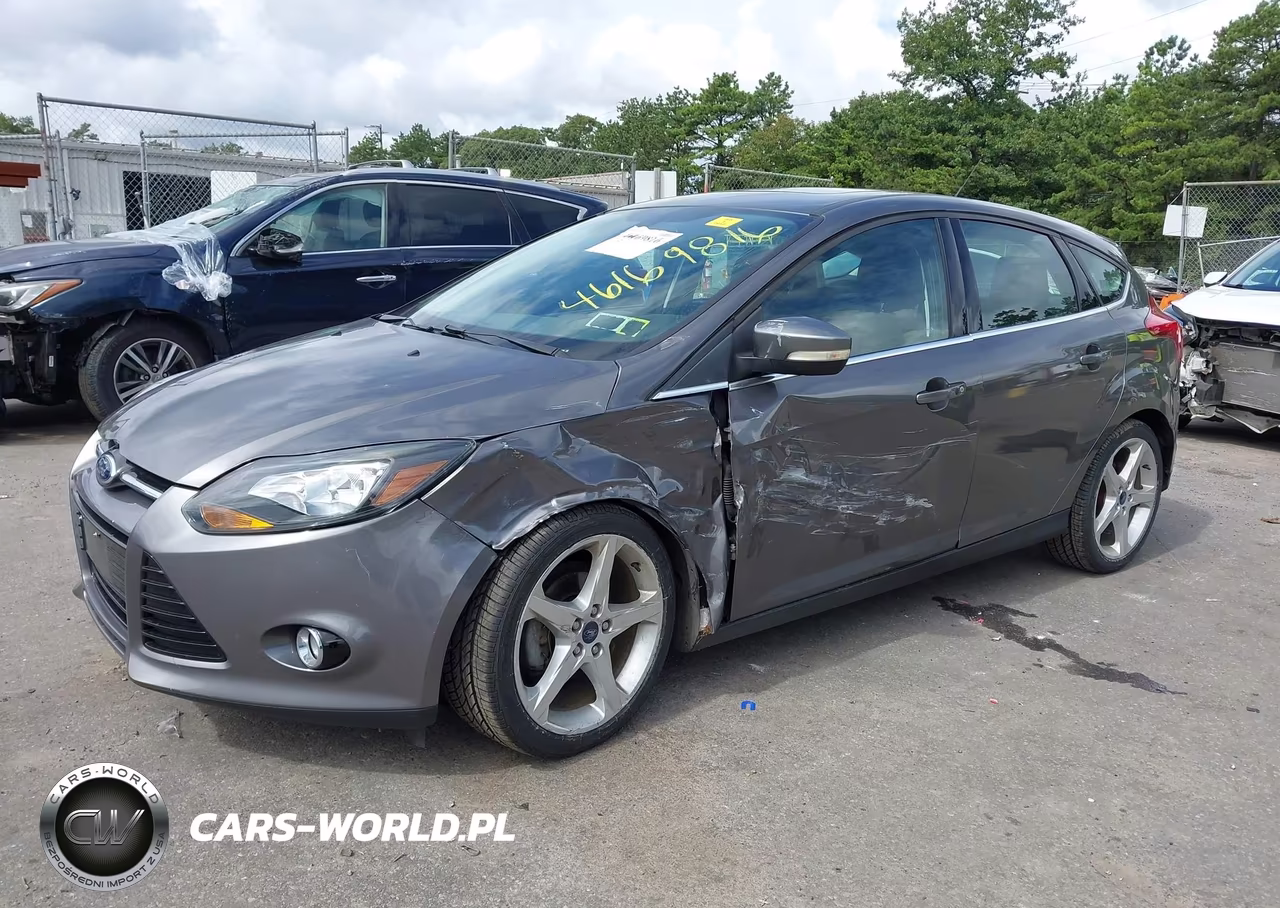 2012 Ford Focus Titanium VIN:1FAHP3N28CL460395 - 2