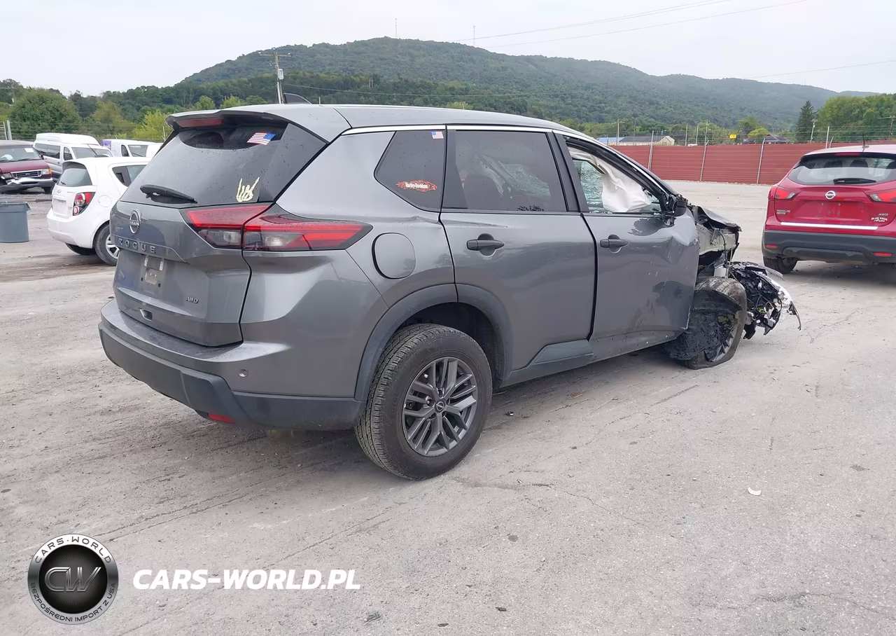2024 Nissan Rogue S Intelligent Awd VIN:5N1BT3AB8RC677791 - 4