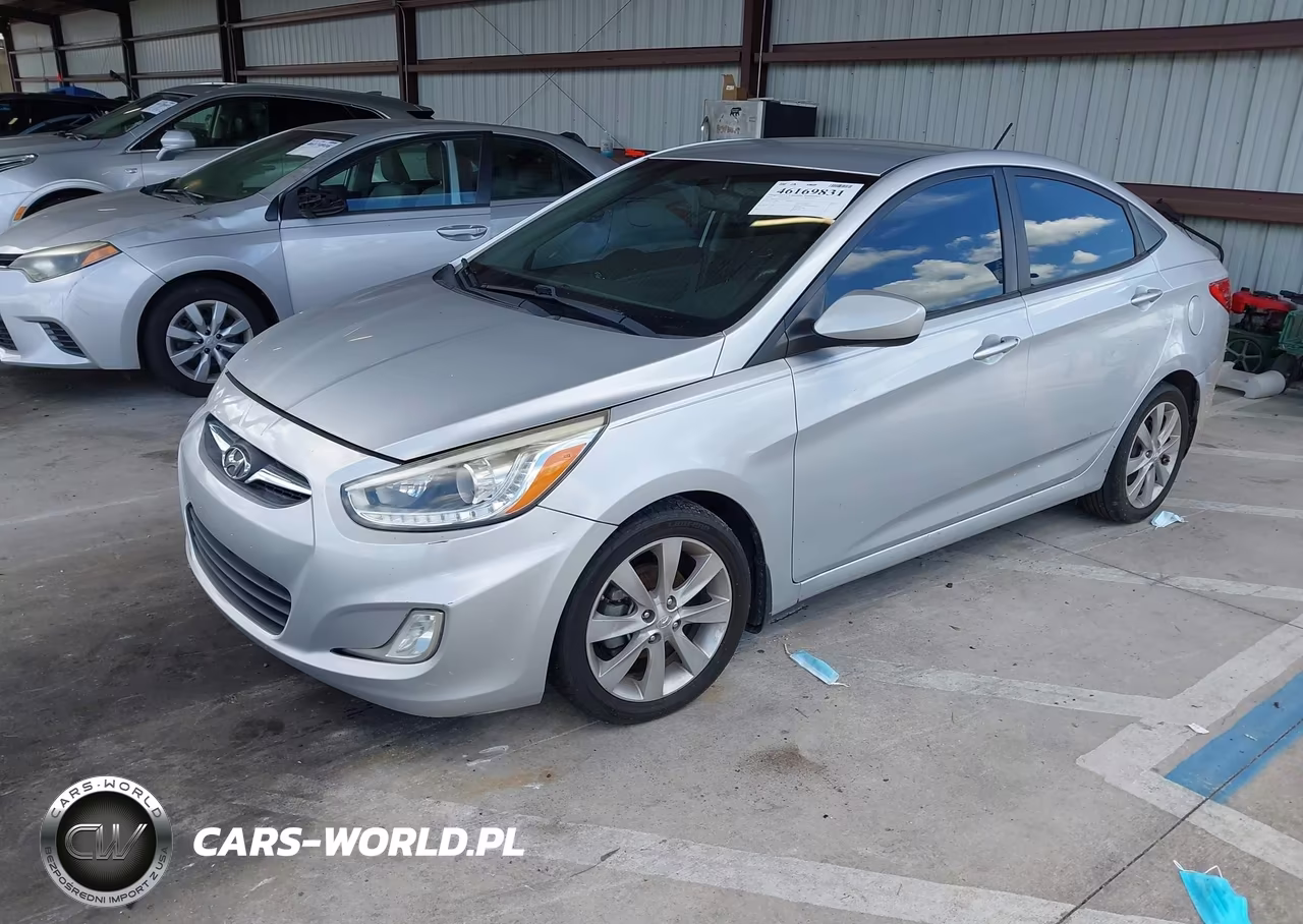 2014 Hyundai Accent Gls VIN:KMHCU4AE8EU620030 - 2