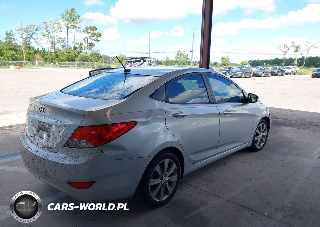 2014 Hyundai Accent Gls VIN:KMHCU4AE8EU620030 - 4