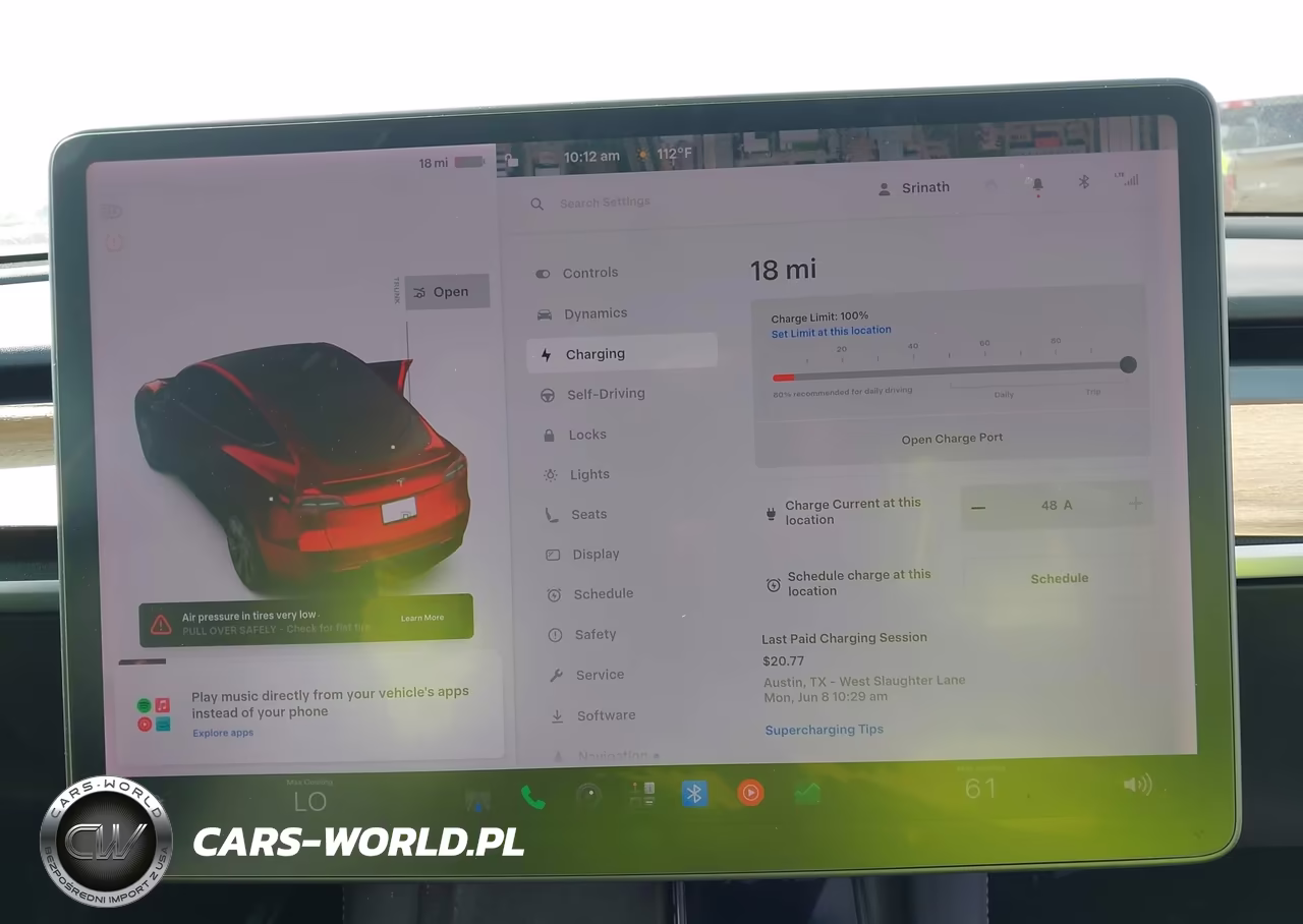 2021 Tesla Model Y Long Range Dual Motor All-Wheel Drive VIN:5YJYGAEE2MF211555 - 18