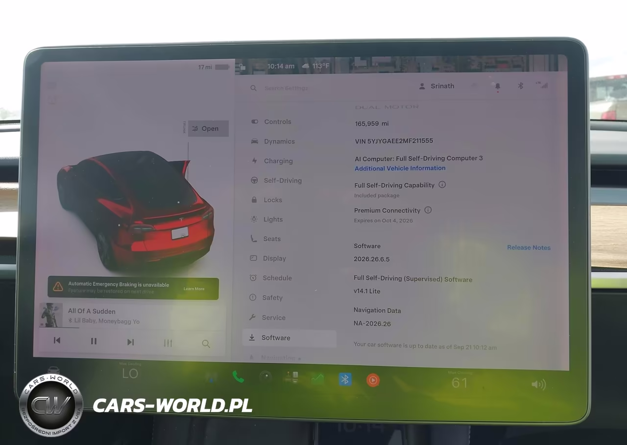 2021 Tesla Model Y Long Range Dual Motor All-Wheel Drive VIN:5YJYGAEE2MF211555 - 19