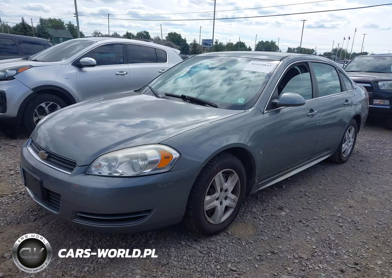 2009 Chevrolet Impala Ls VIN:2G1WB57N191235973 - 2