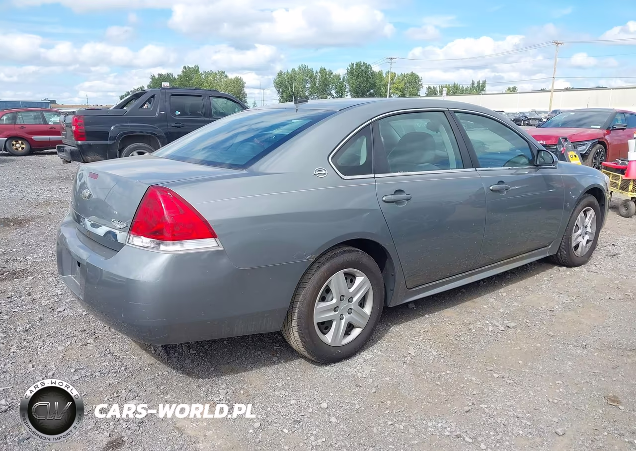 2009 Chevrolet Impala Ls VIN:2G1WB57N191235973 - 4
