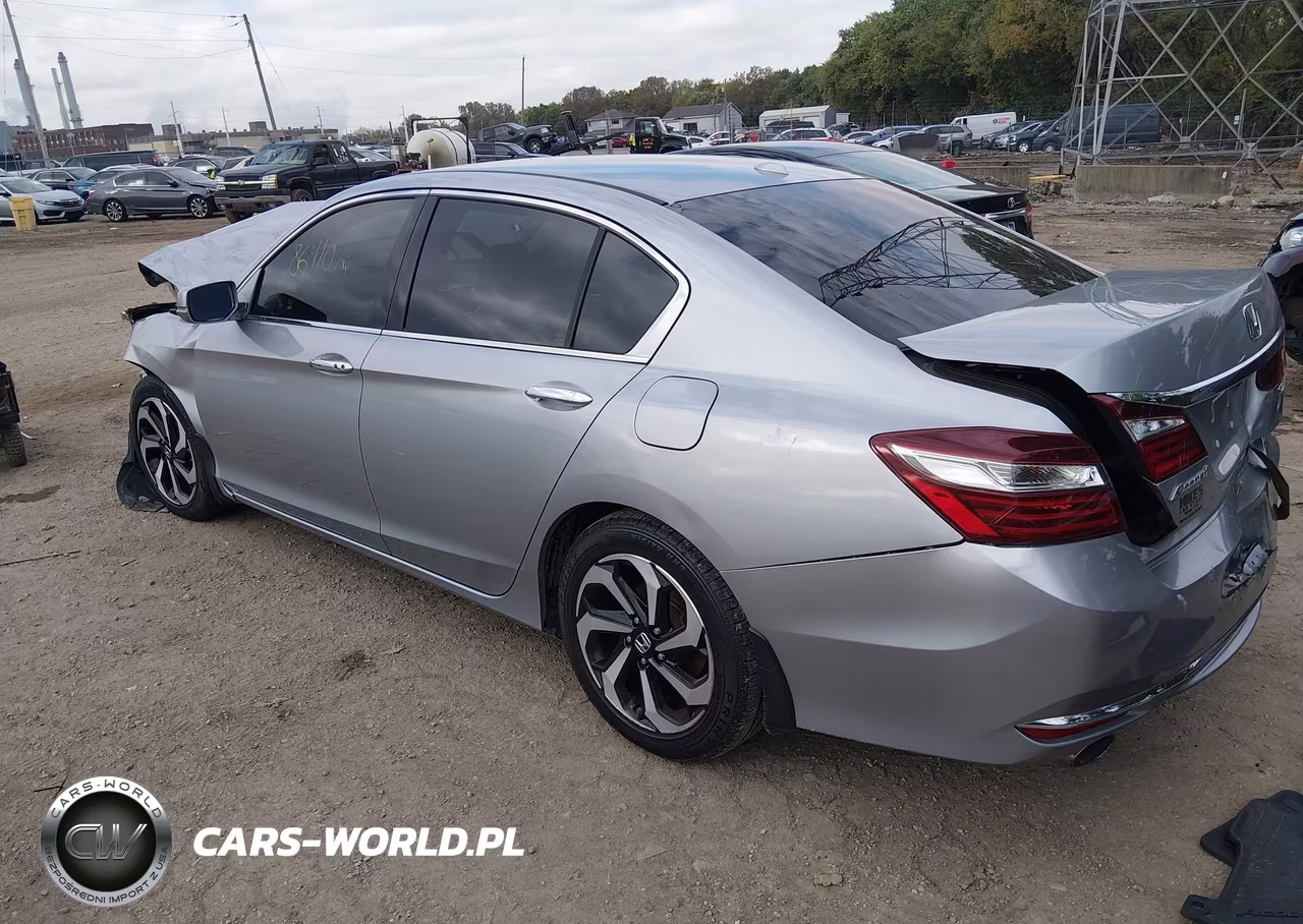 2017 Honda Accord Ex-L V6 VIN:1HGCR3F86HA033013 - 3