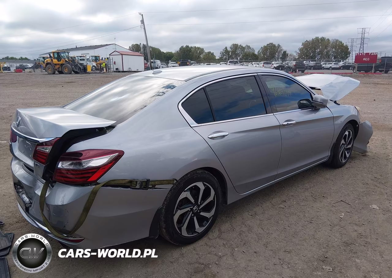 2017 Honda Accord Ex-L V6 VIN:1HGCR3F86HA033013 - 4