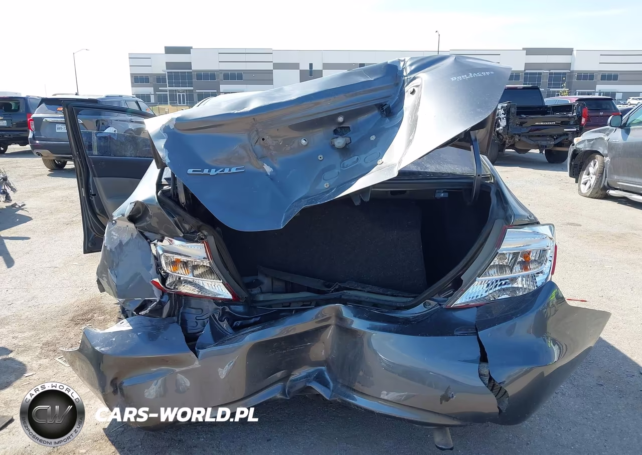 2012 Honda Civic Ex-L VIN:19XFB2F98CE047682 - 16