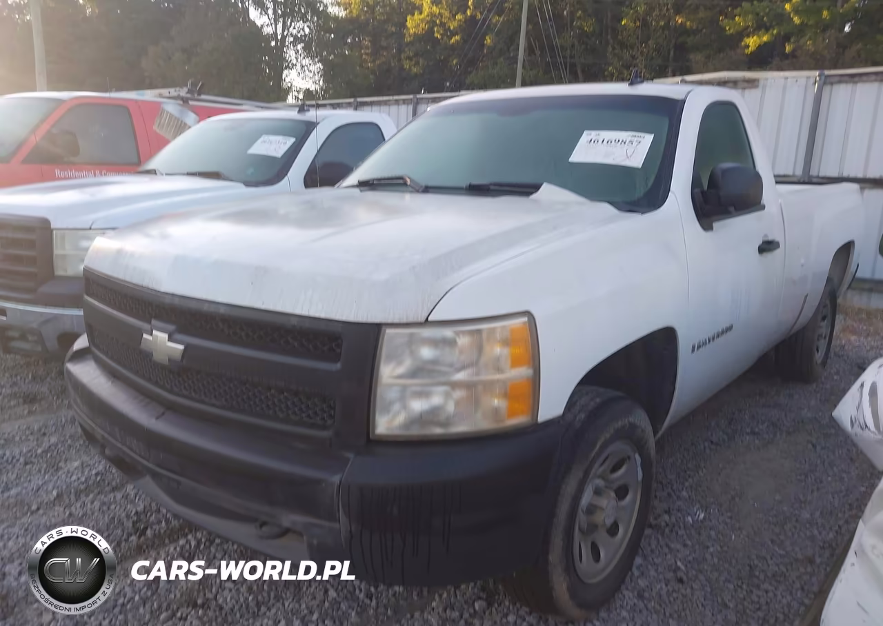 2008 Chevrolet Silverado 1500 Work Truck VIN:1GCEC14C38E180984 - 2
