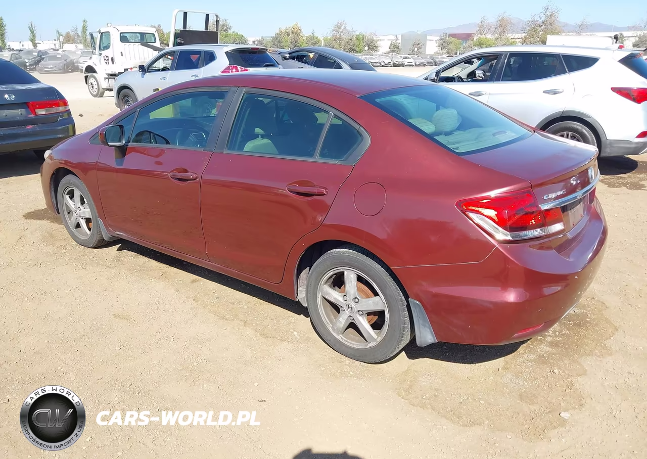 2015 Honda Civic Lx VIN:19XFB2F50FE056149 - 3