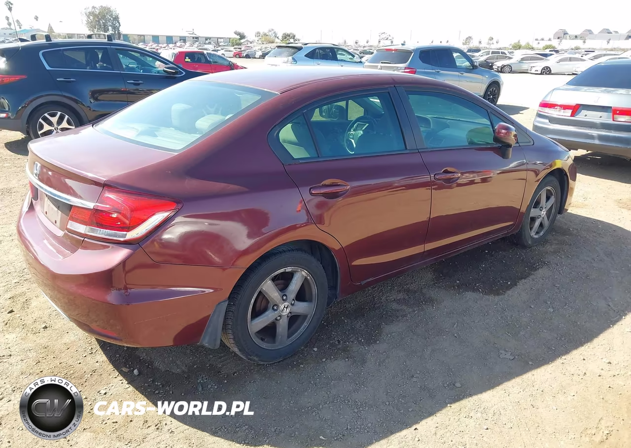 2015 Honda Civic Lx VIN:19XFB2F50FE056149 - 4