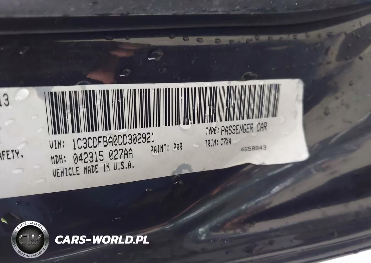 2013 Dodge Dart Sxt VIN:1C3CDFBA0DD302921 - 9