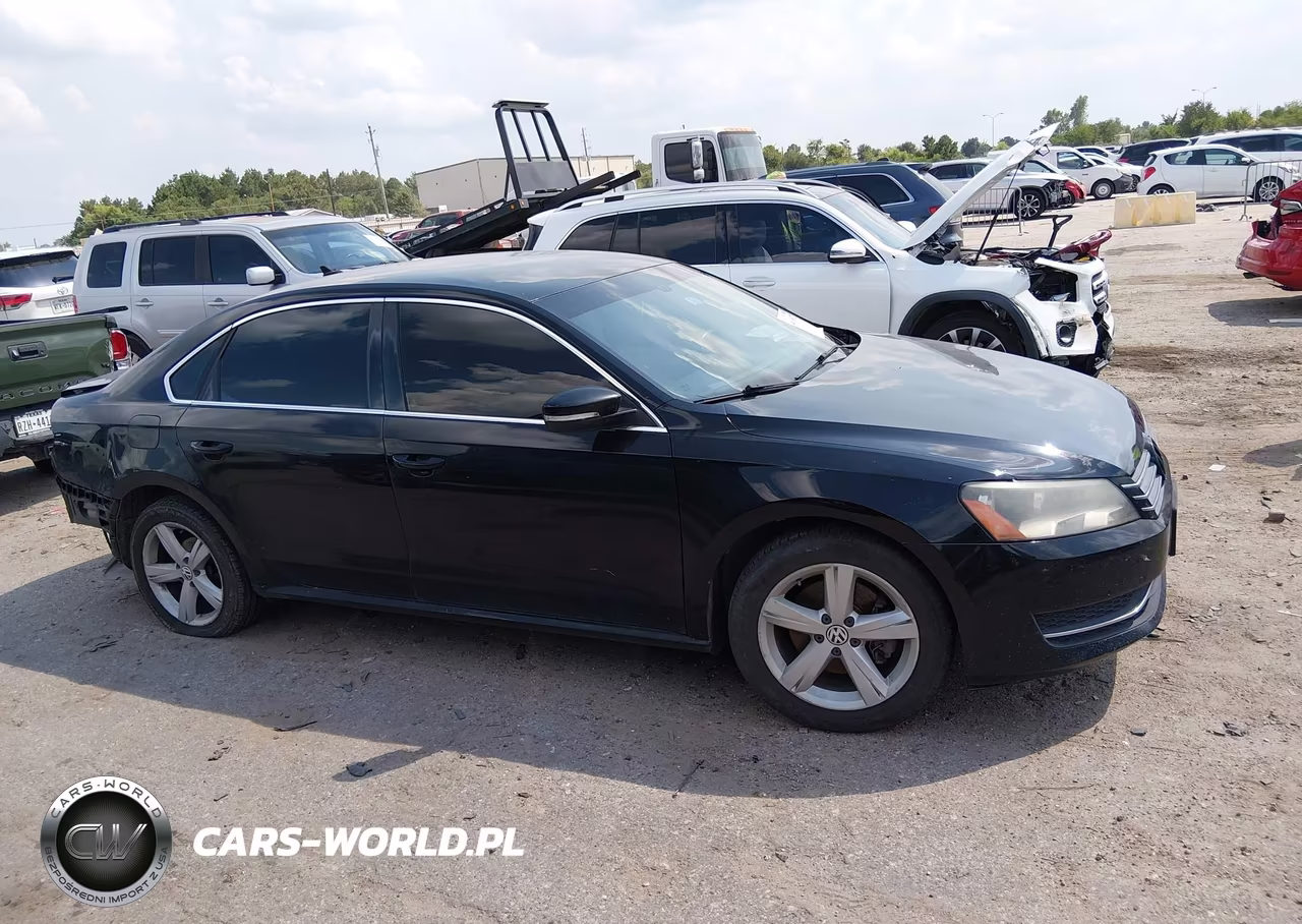 2013 Volkswagen Passat 2.5L Se VIN:1VWBH7A35DC068251 - 13