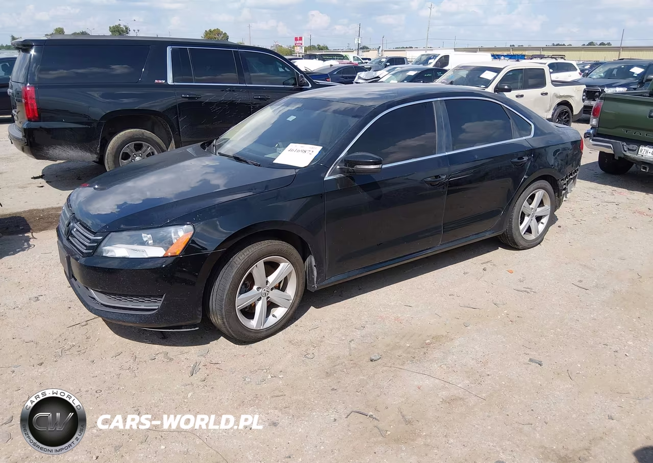2013 Volkswagen Passat 2.5L Se VIN:1VWBH7A35DC068251 - 2