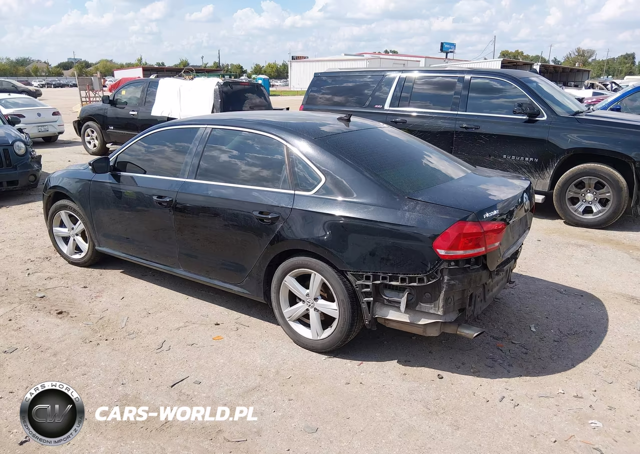 2013 Volkswagen Passat 2.5L Se VIN:1VWBH7A35DC068251 - 3