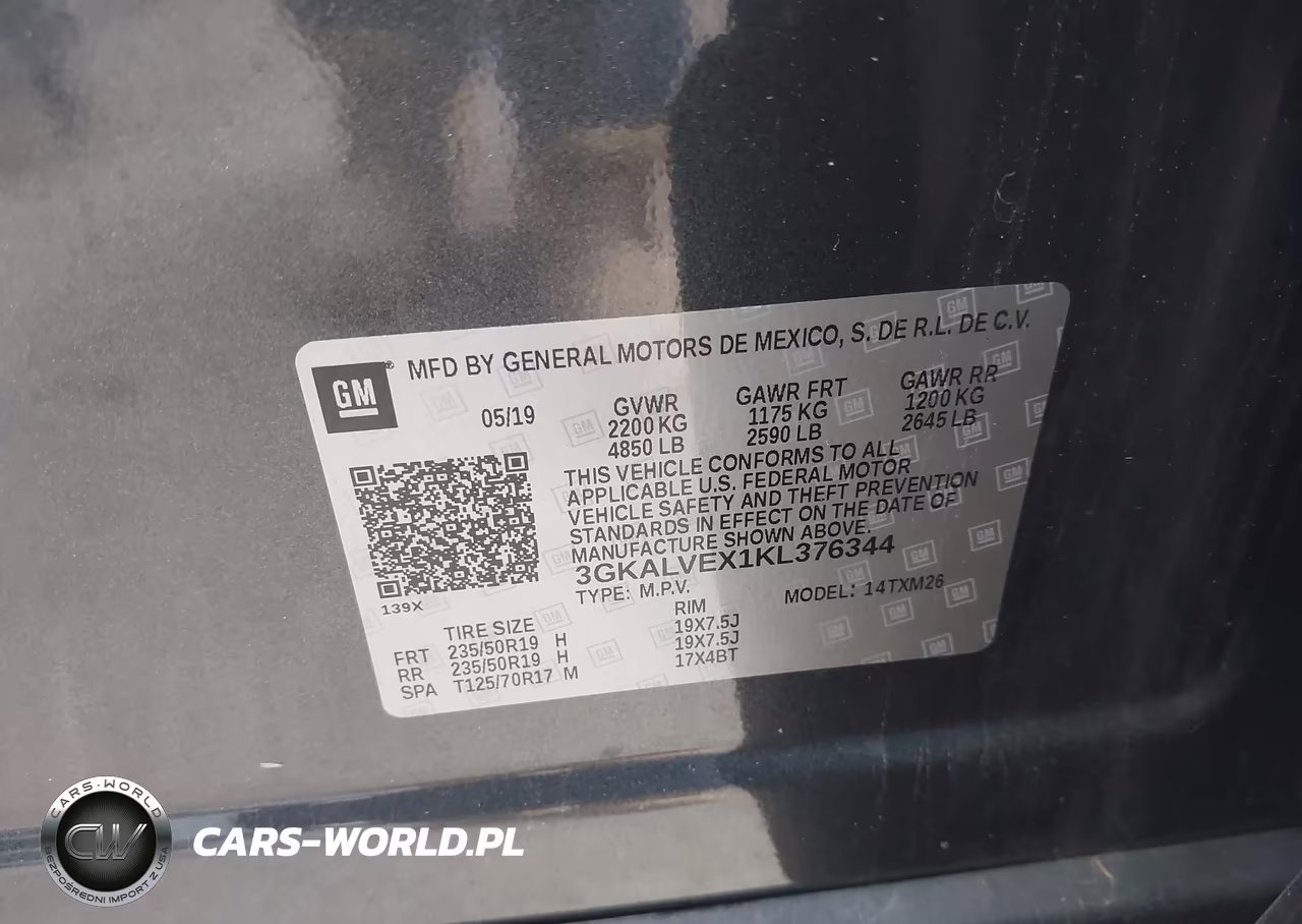 2019 GMC Terrain Slt VIN:3GKALVEX1KL376344 - 9