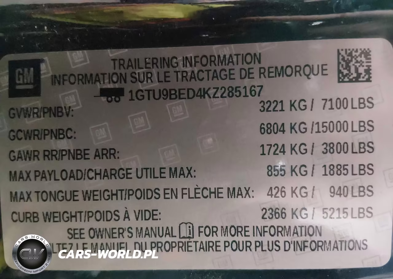 2019 GMC Sierra 1500 Sle VIN:1GTU9BED4KZ285167 - 9