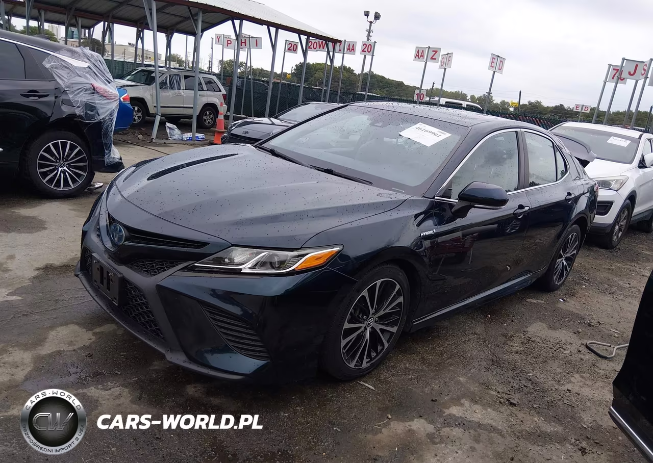 2018 Toyota Camry Hybrid Se VIN:4T1B21HK2JU504201 - 2