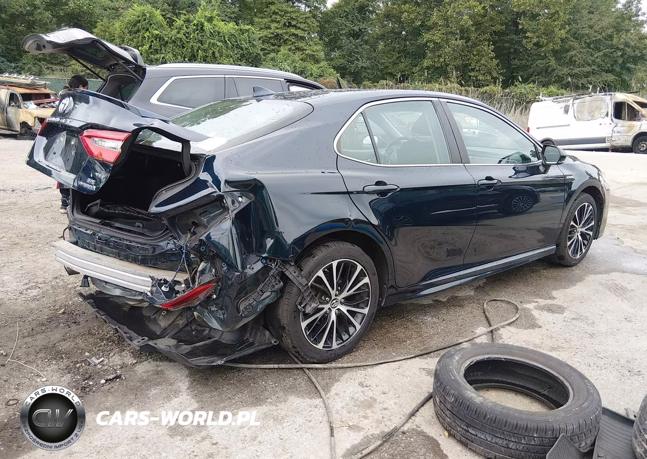 2018 Toyota Camry Hybrid Se VIN:4T1B21HK2JU504201 - 4