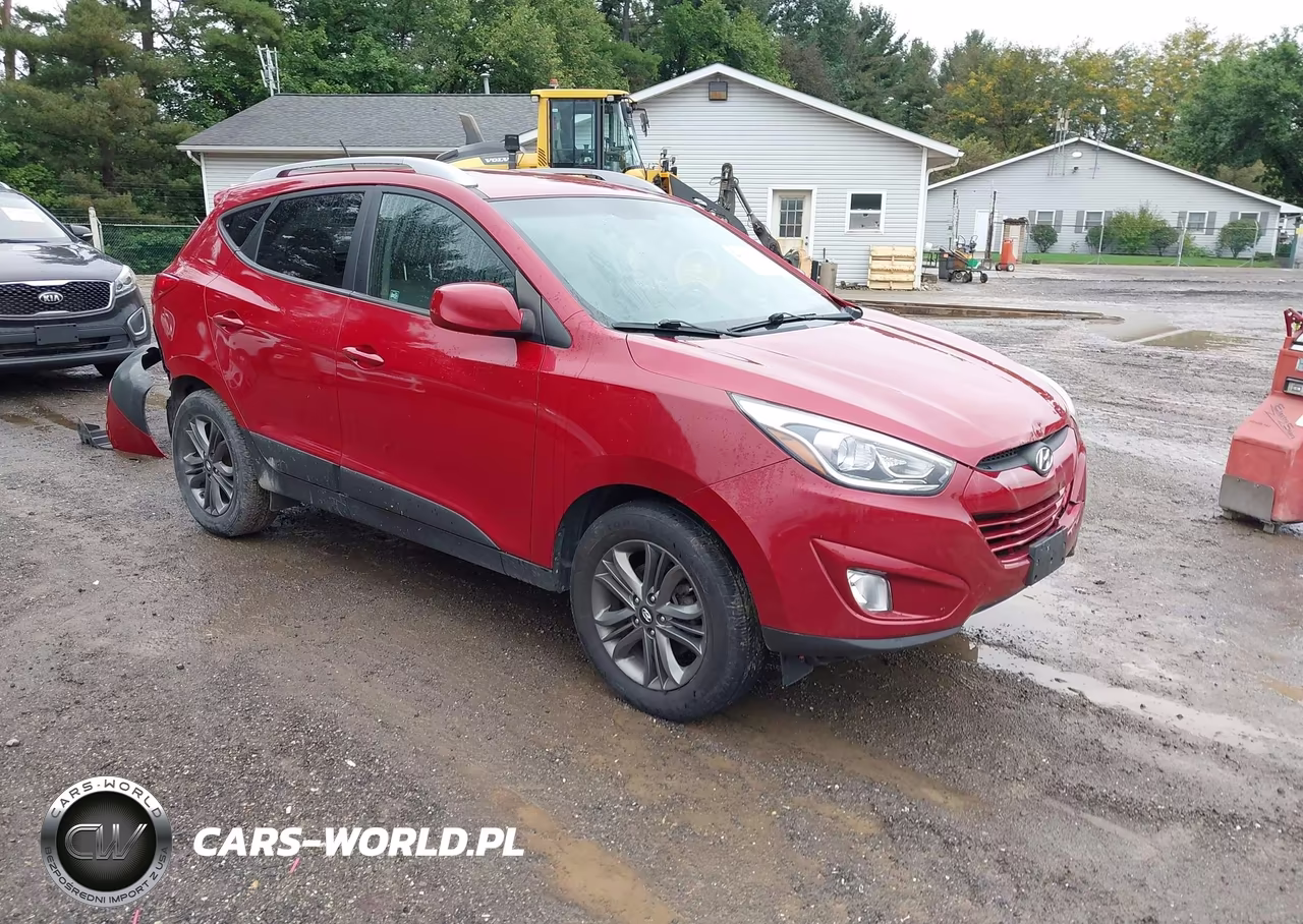 2014 Hyundai Tucson Se VIN:KM8JU3AG1EU873533 - 1
