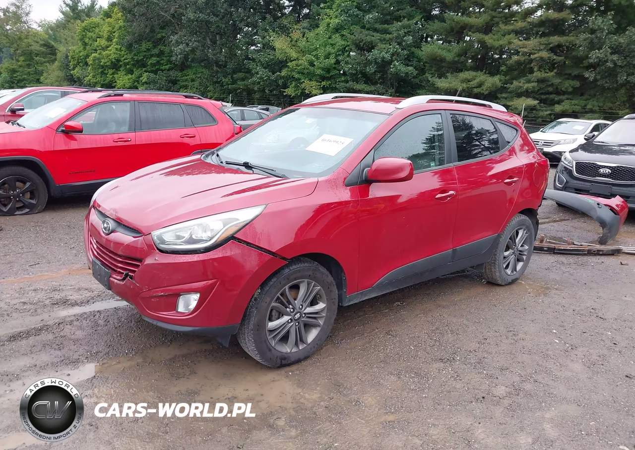 2014 Hyundai Tucson Se VIN:KM8JU3AG1EU873533 - 2