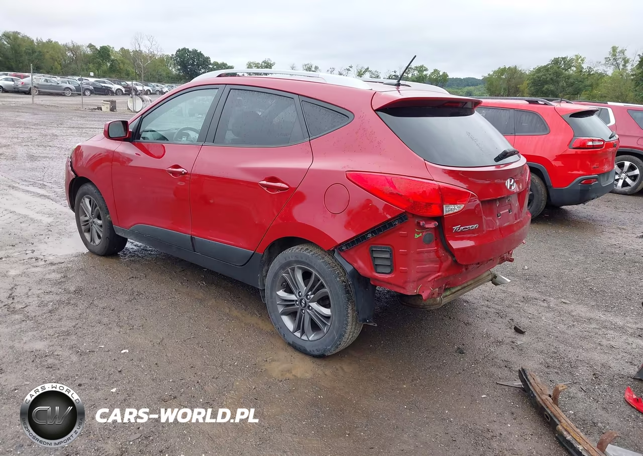 2014 Hyundai Tucson Se VIN:KM8JU3AG1EU873533 - 3