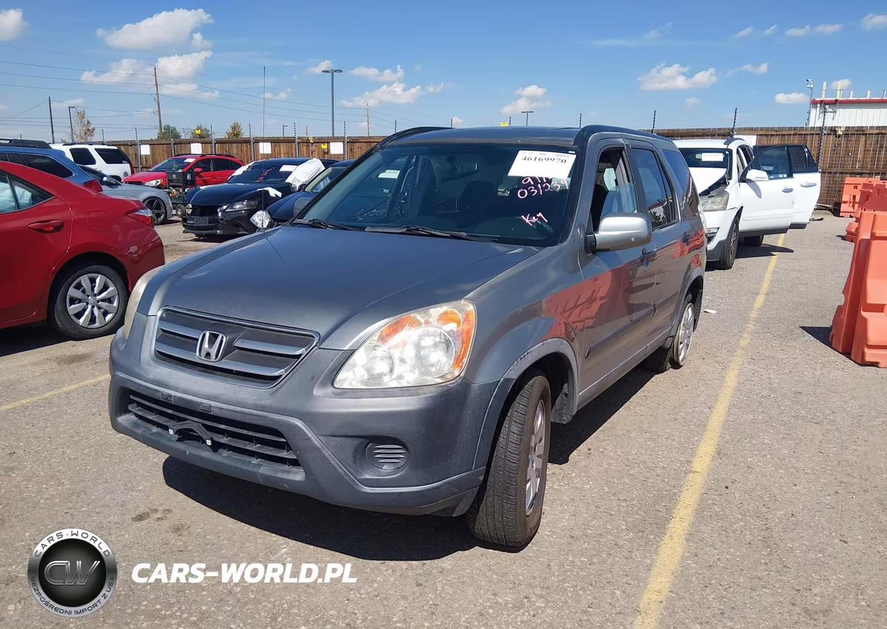 2005 Honda Cr-V Ex VIN:JHLRD77805C031239 - 2