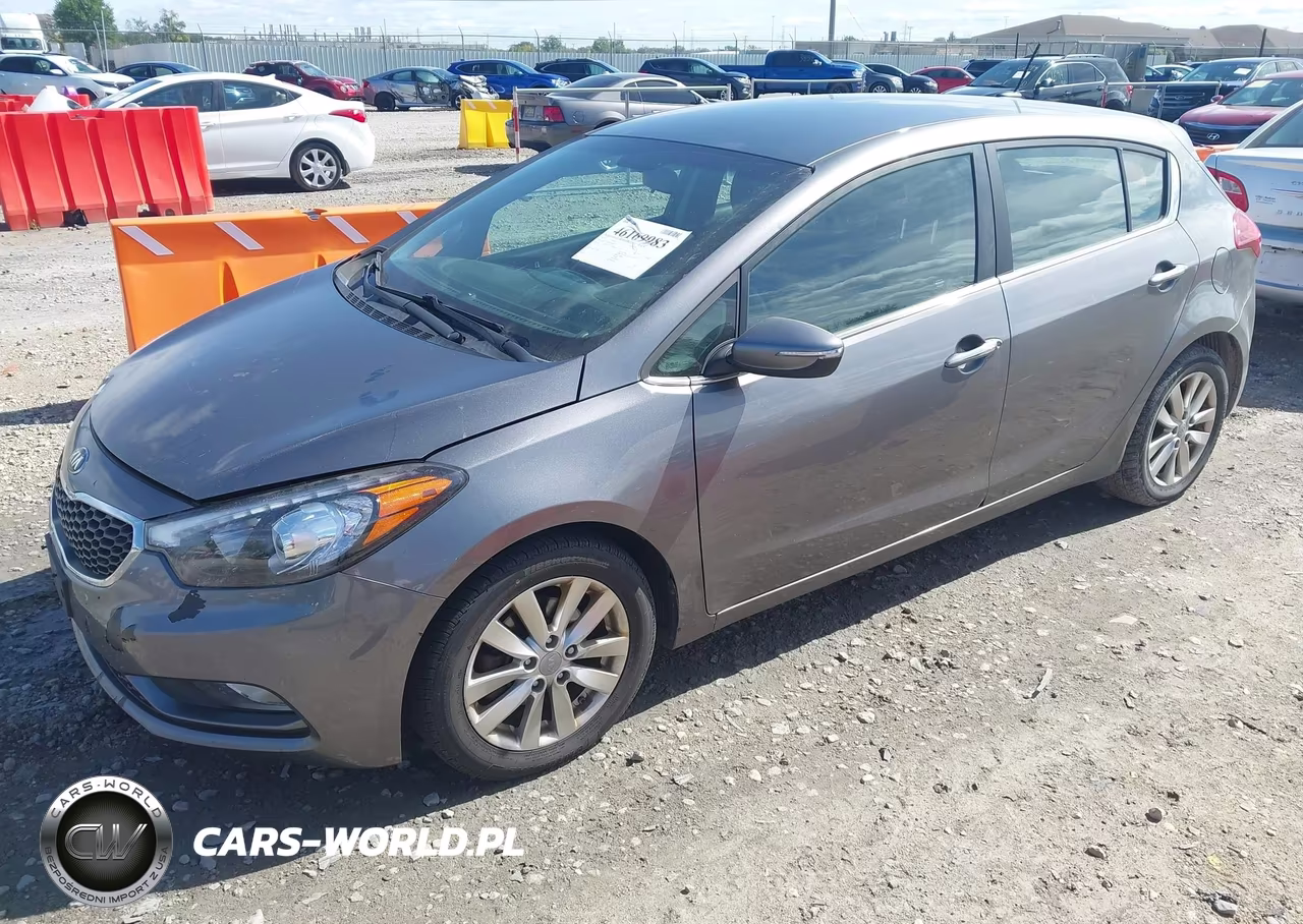 2014 Kia Forte Ex VIN:KNAFX5A86E5181622 - 2