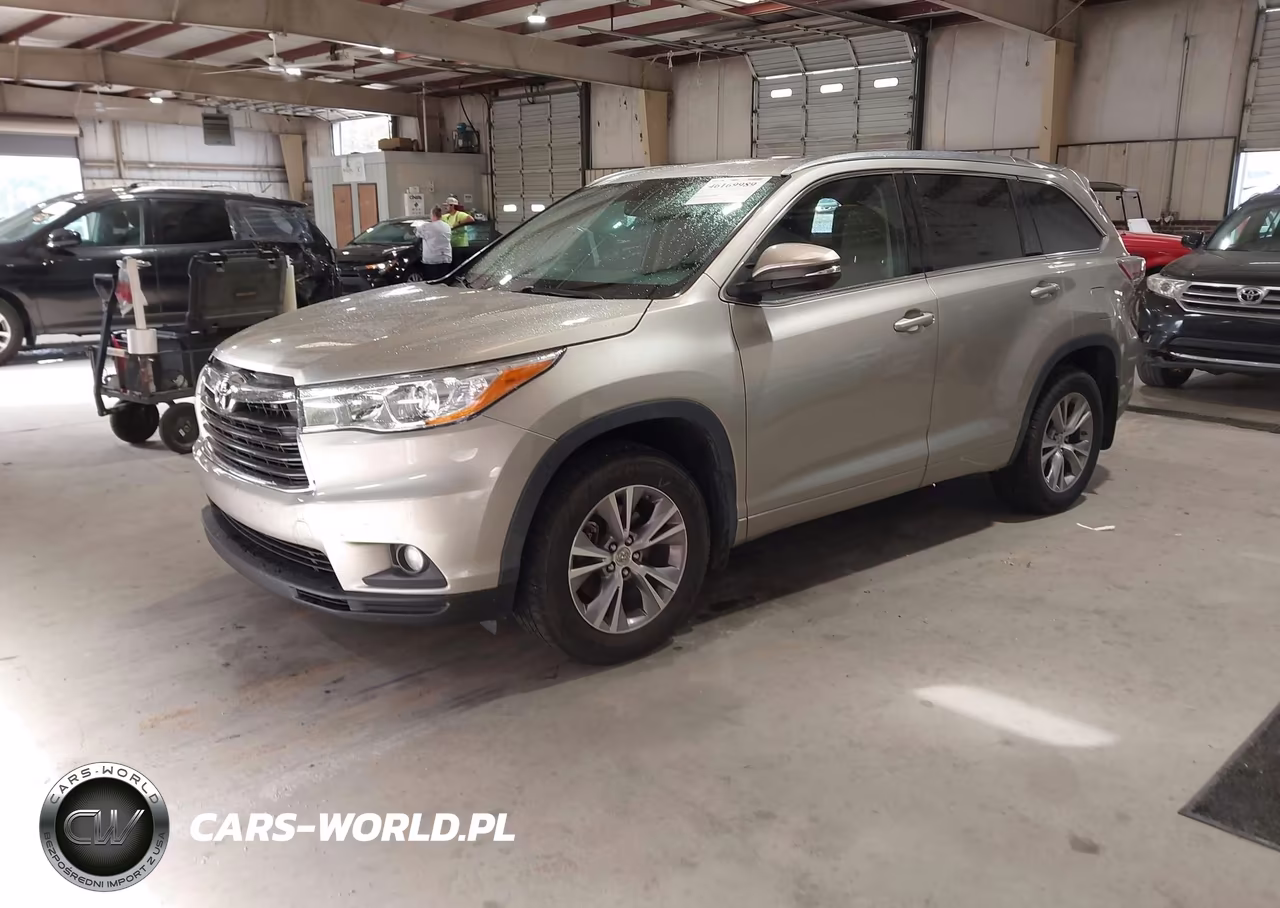 2014 Toyota Highlander Xle V6 VIN:5TDJKRFH3ES055188 - 2