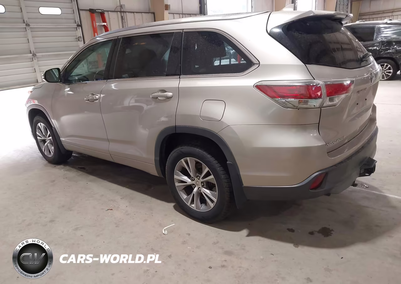2014 Toyota Highlander Xle V6 VIN:5TDJKRFH3ES055188 - 3