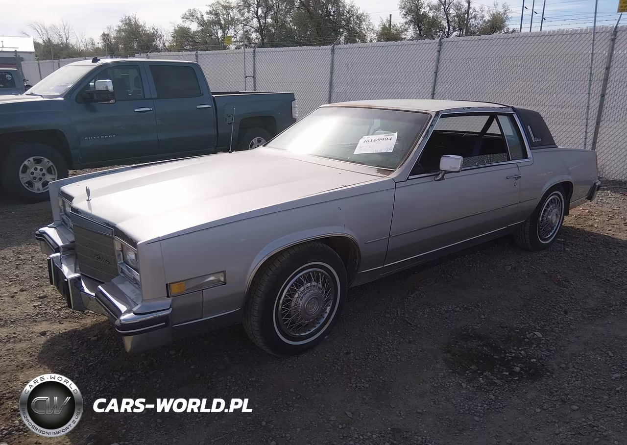 1985 Cadillac Eldorado VIN:1G6EL5787FE605346 - 2
