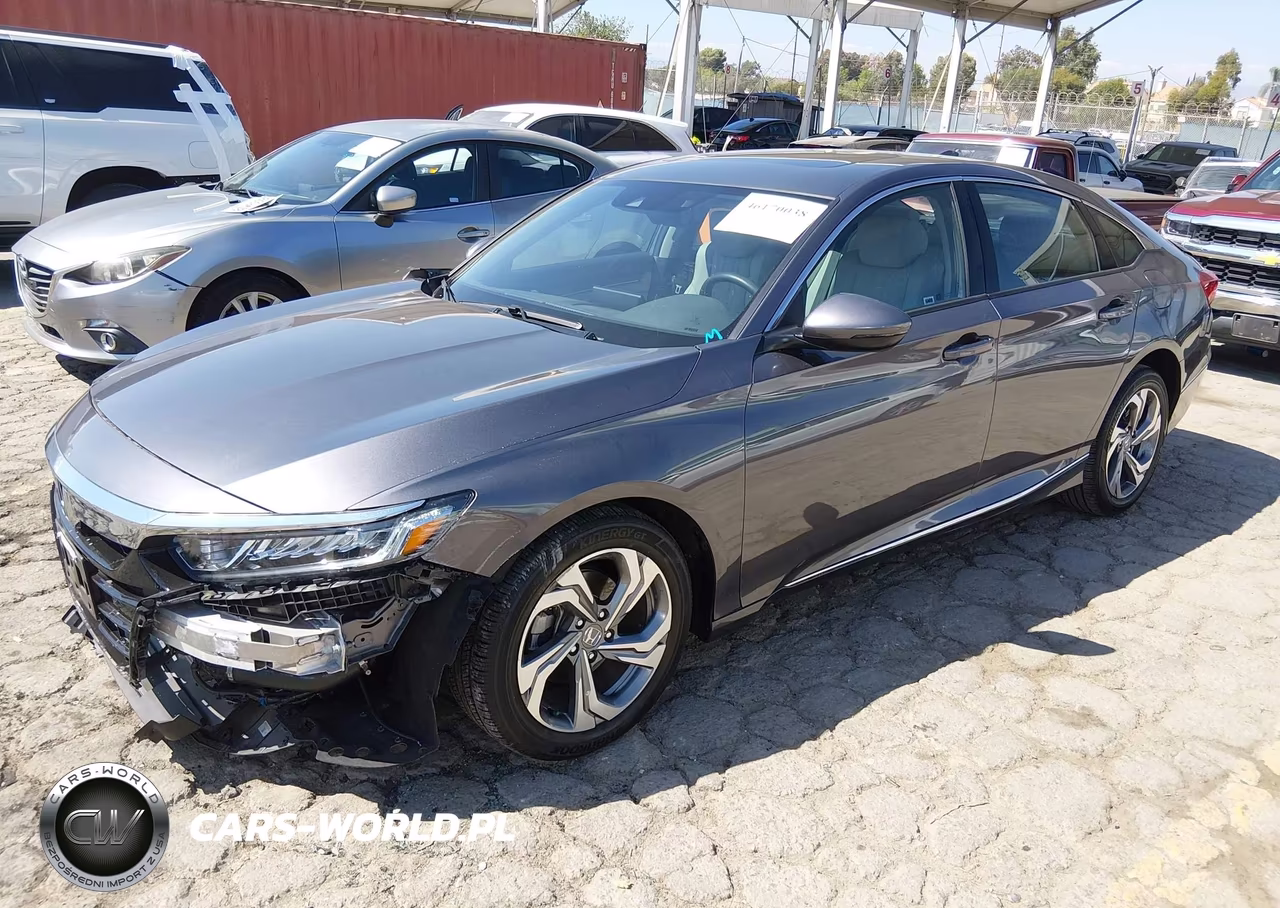 2018 Honda Accord Ex-L VIN:1HGCV1F57JA010741 - 2