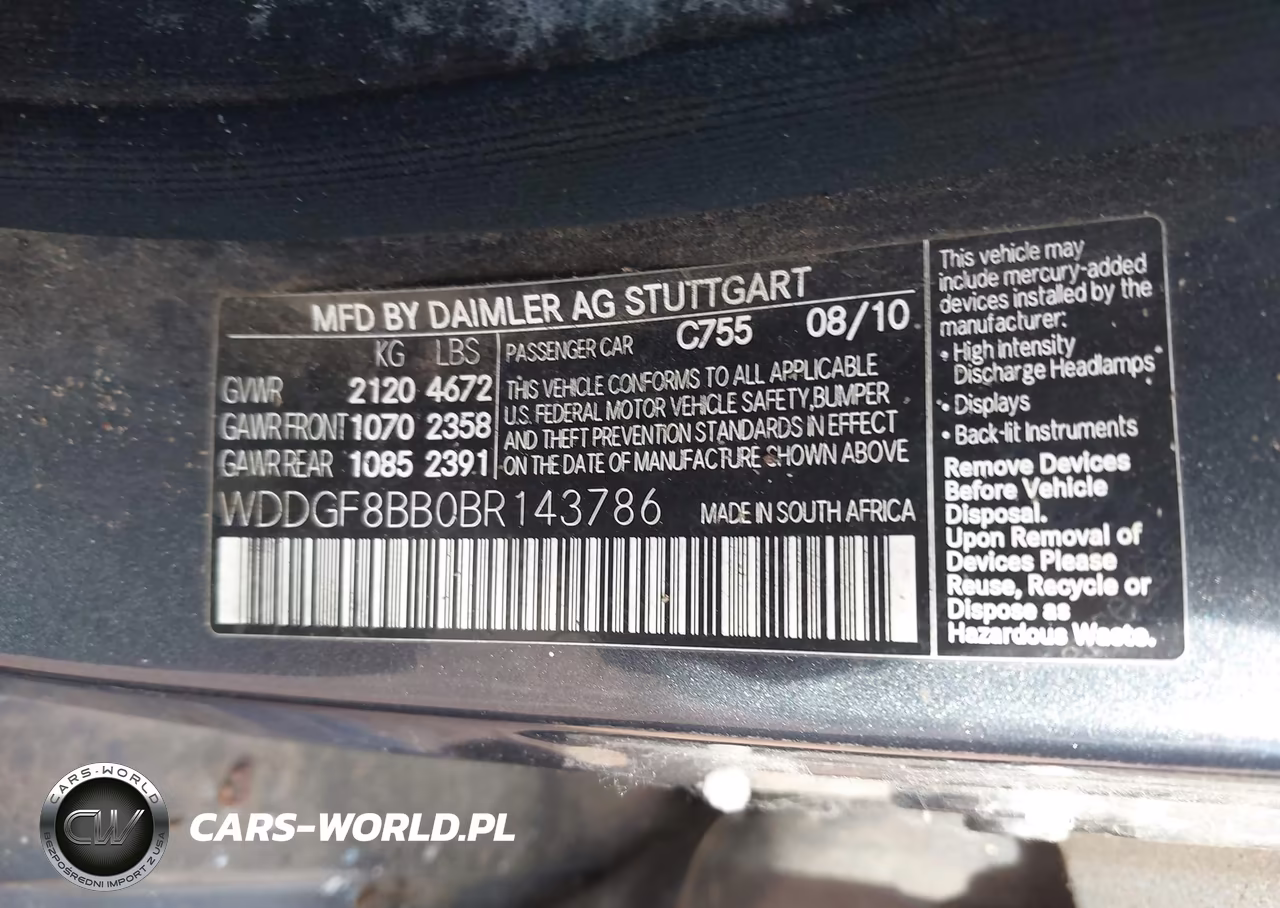 2011 Mercedes-Benz C 300 Luxury 4Matic-Sport 4Matic VIN:WDDGF8BB0BR143786 - 9