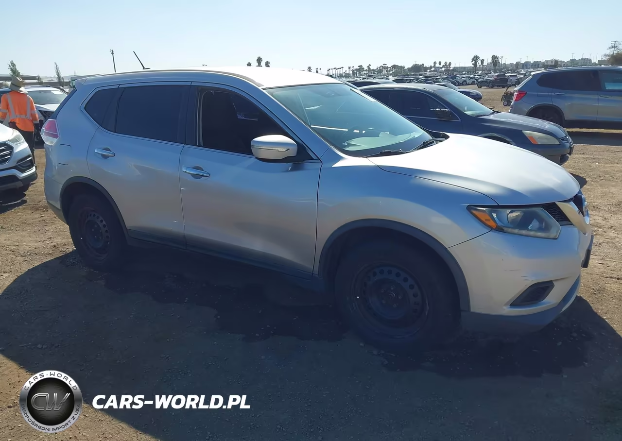 2015 Nissan Rogue S VIN:KNMAT2MT6FP585629 - 1