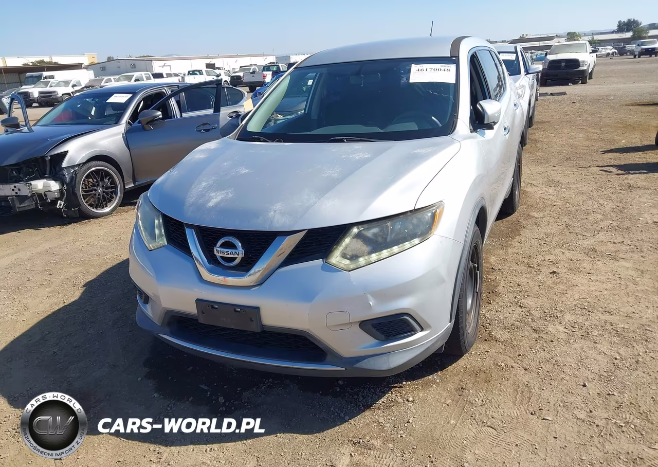 2015 Nissan Rogue S VIN:KNMAT2MT6FP585629 - 6