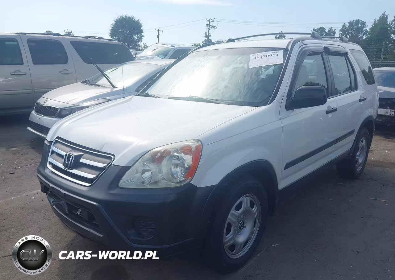 2005 Honda Cr-V Lx VIN:SHSRD68545U306294 - 2