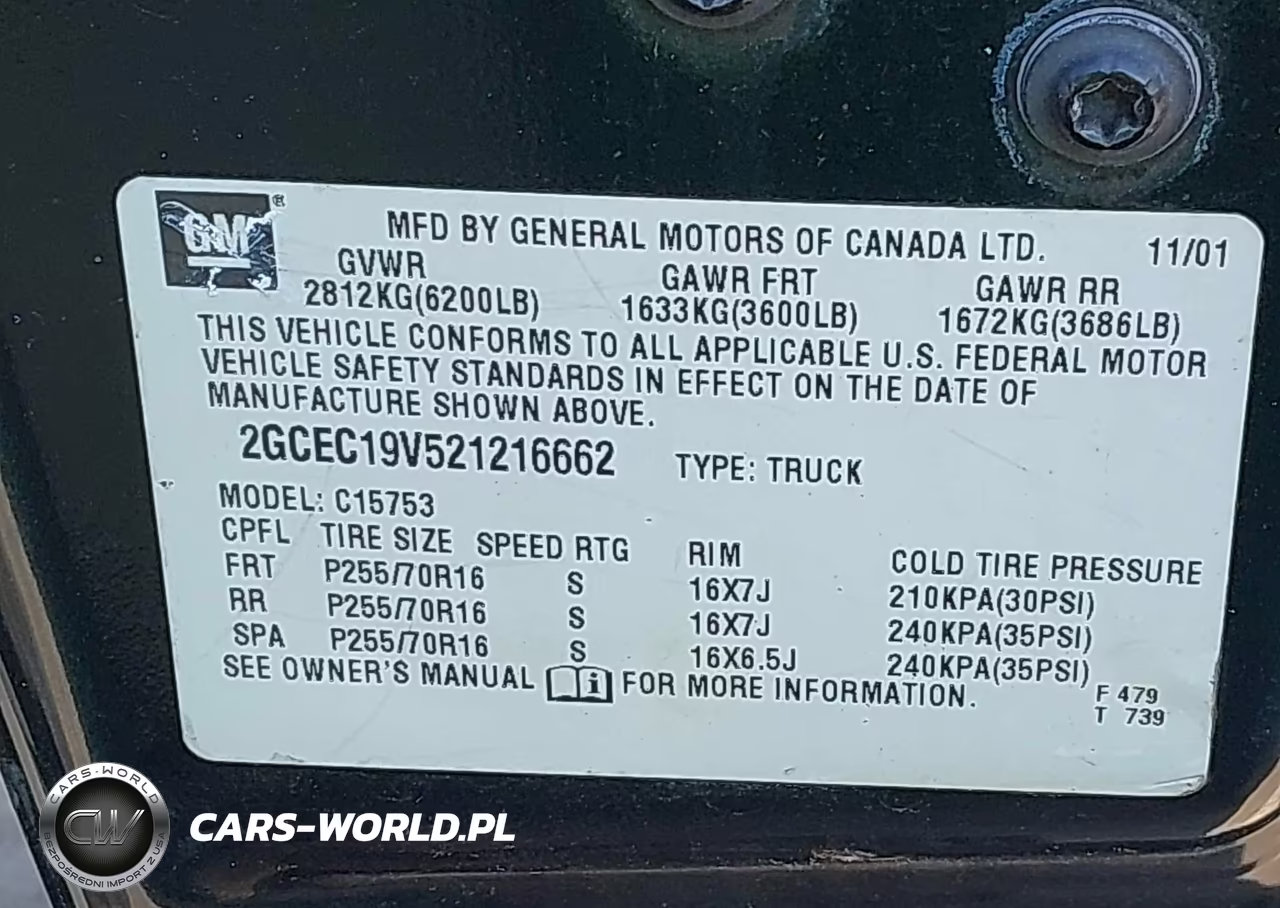 2002 Chevrolet Silverado 1500 Ls VIN:2GCEC19V521216662 - 9