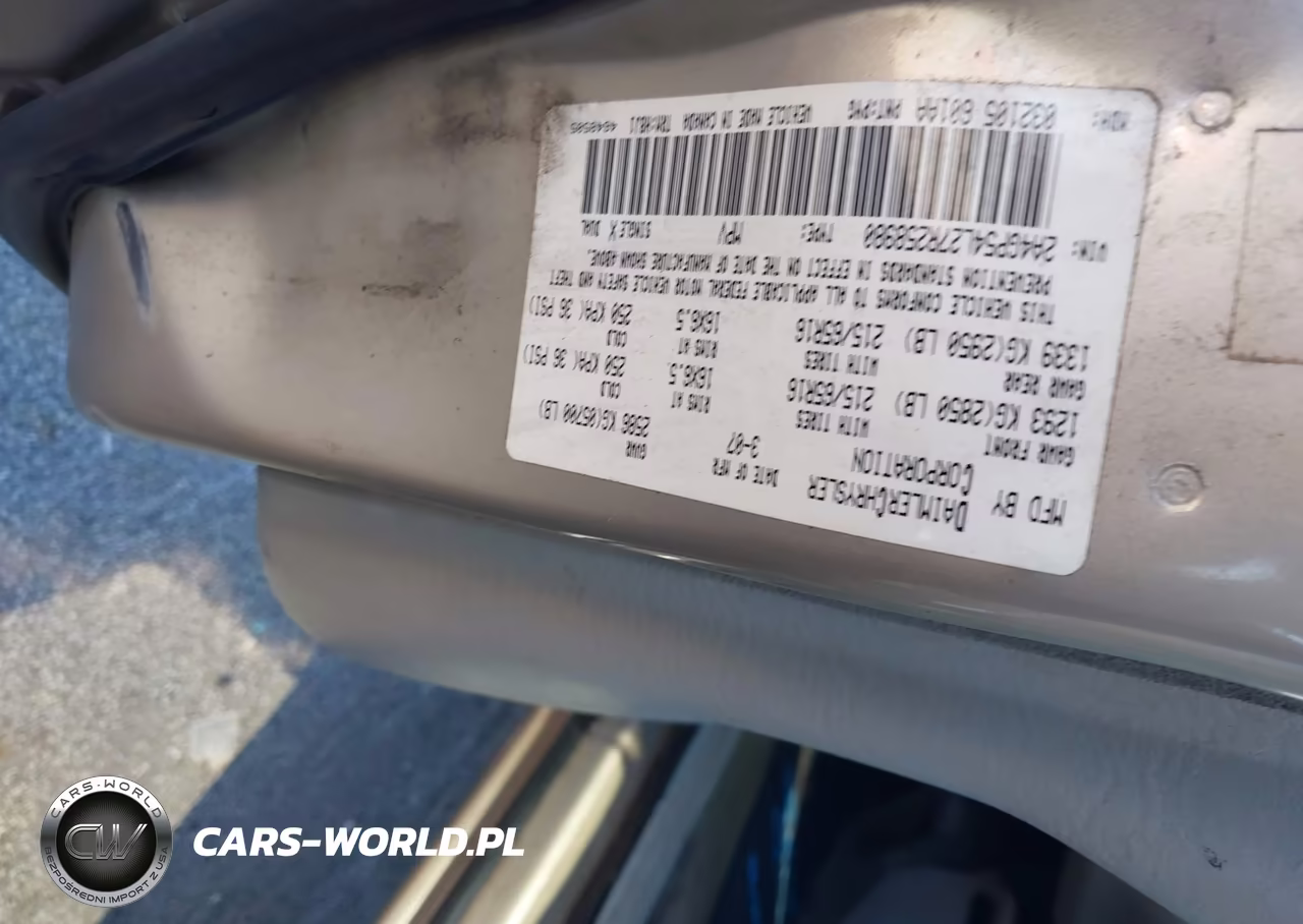 2007 Chrysler Town & Country Touring VIN:2A4GP54L27R258980 - 17
