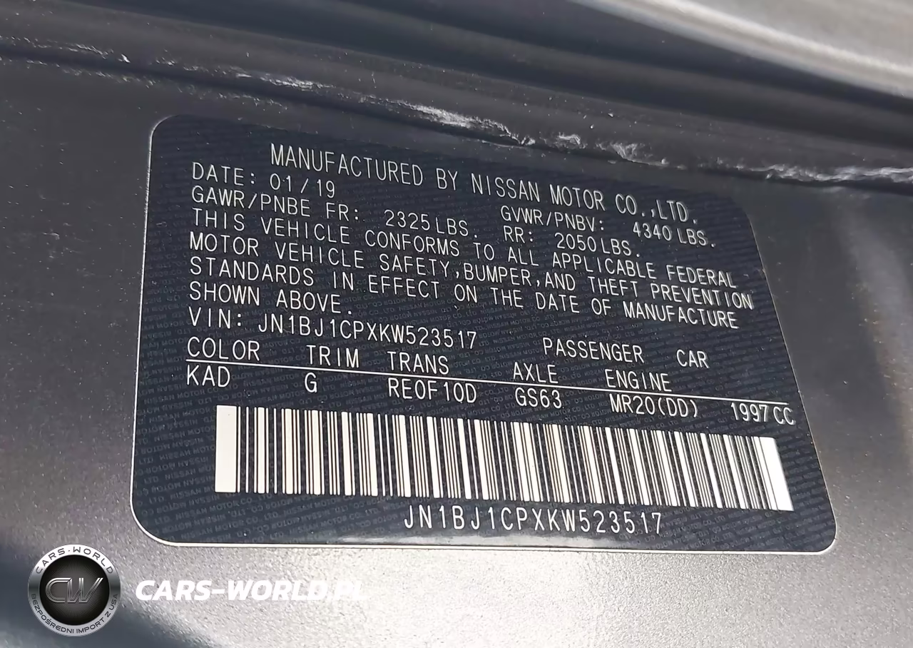 2019 Nissan Rogue Sport Sv VIN:JN1BJ1CPXKW523517 - 9