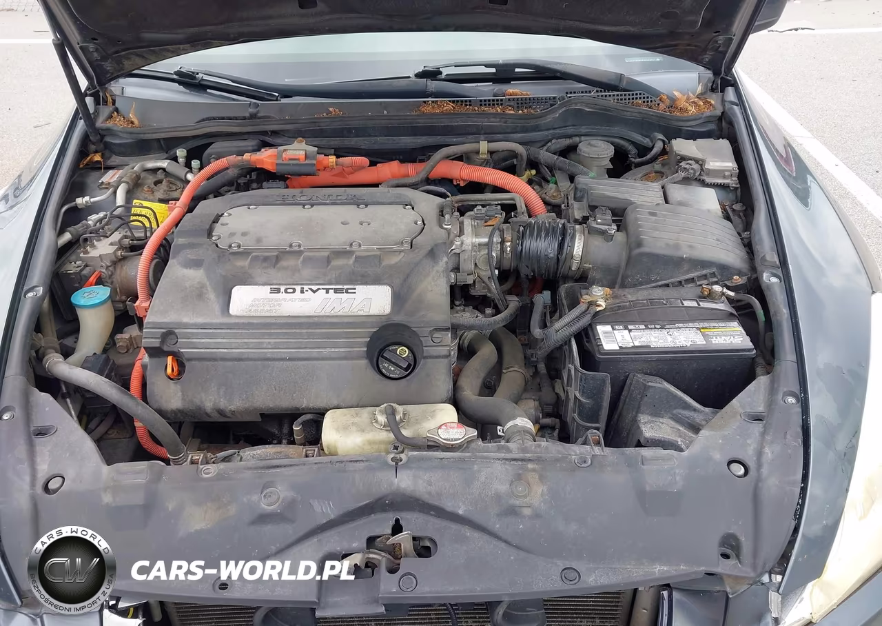 2005 Honda Accord Hybrid Ima VIN:JHMCN36545C007668 - 10