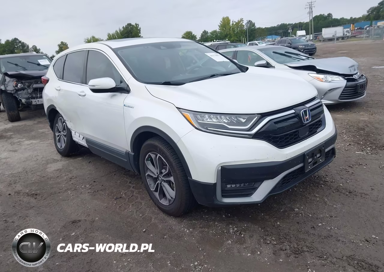 2021 Honda Cr-V Hybrid Ex-L VIN:7FART6H86ME014086 - 1