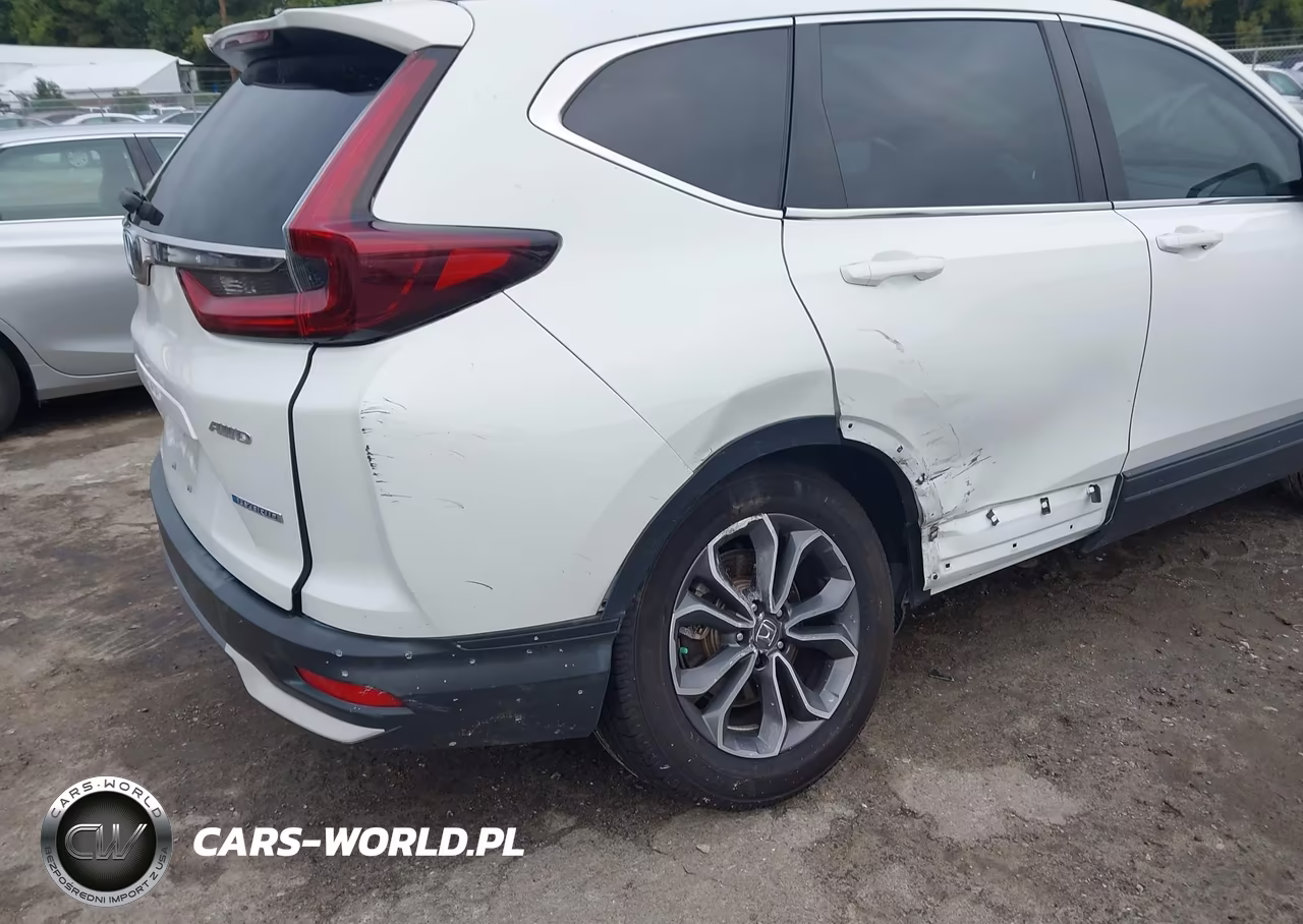 2021 Honda Cr-V Hybrid Ex-L VIN:7FART6H86ME014086 - 6