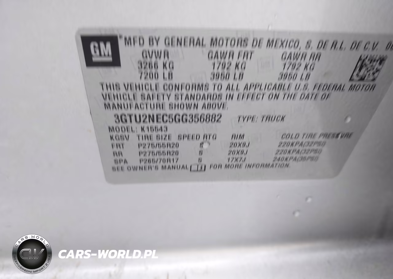 2016 GMC Sierra 1500 Slt VIN:3GTU2NEC5GG356882 - 9