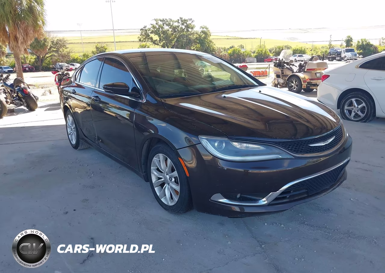 2015 Chrysler 200 C VIN:1C3CCCCG3FN663576 - 1
