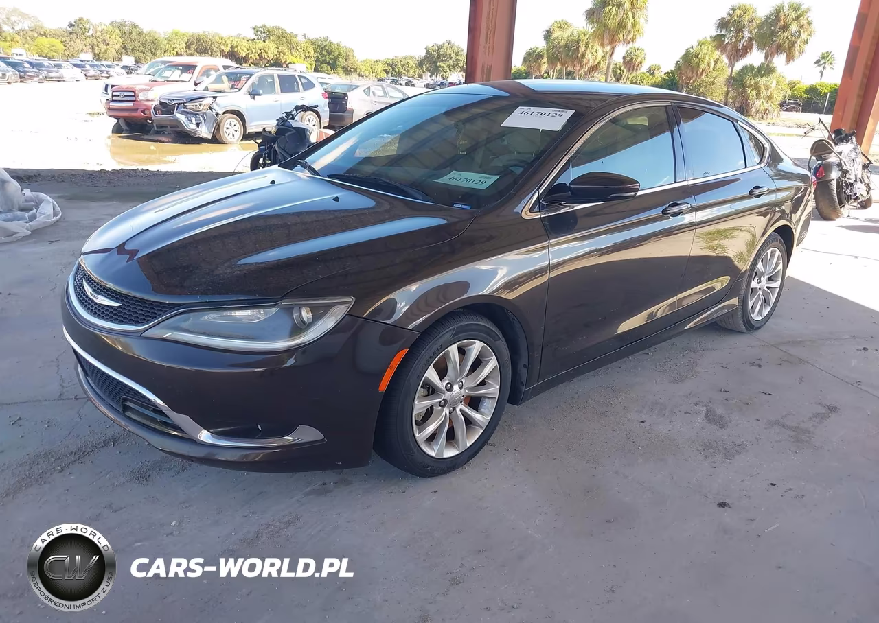 2015 Chrysler 200 C VIN:1C3CCCCG3FN663576 - 2