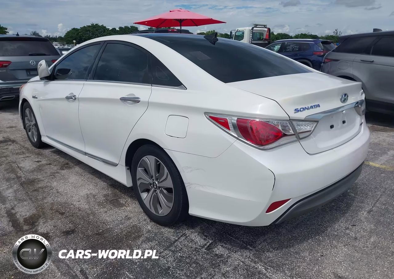 2014 Hyundai Sonata Hybrid Limited VIN:KMHEC4A49EA116011 - 3