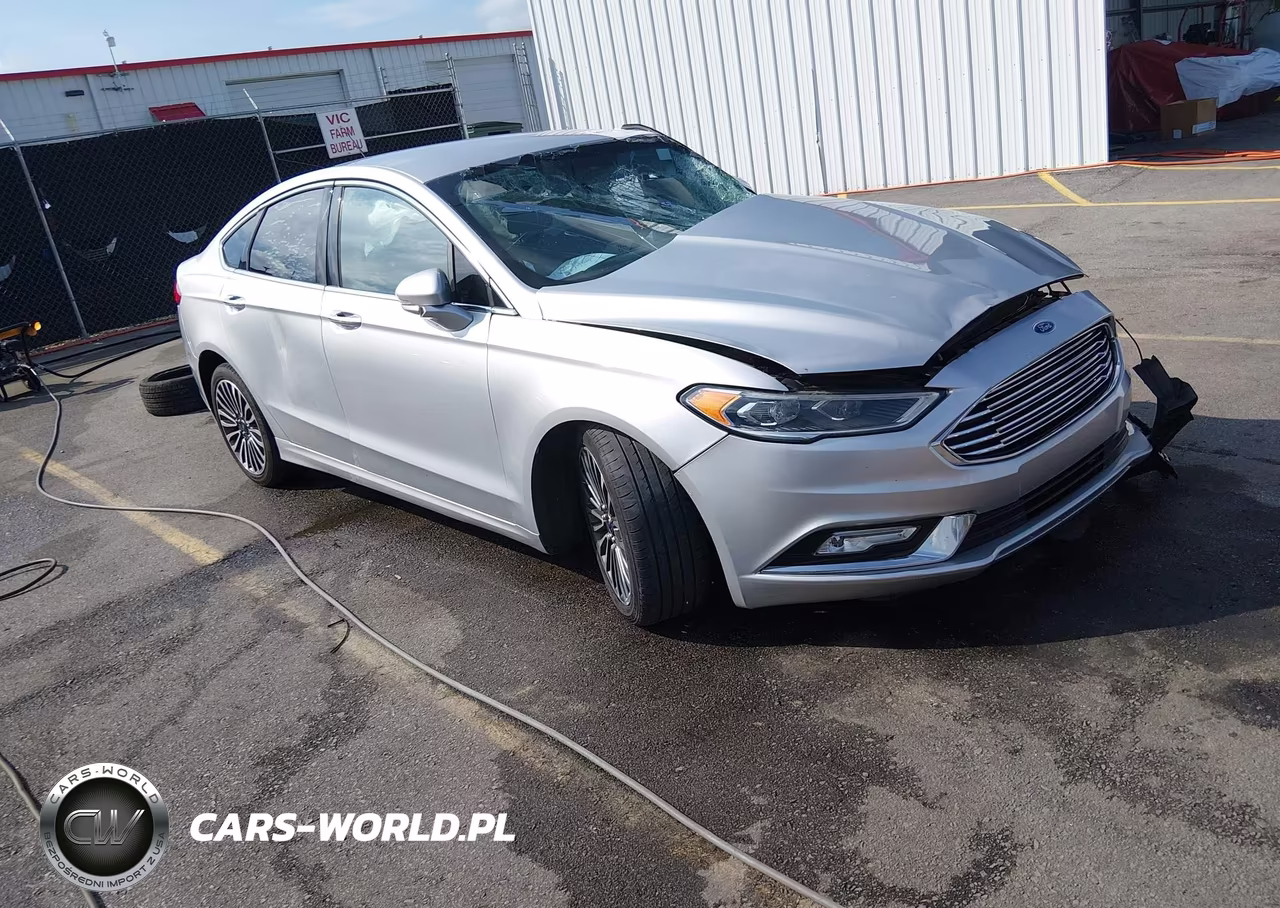 2017 Ford Fusion Se VIN:3FA6P0H97HR143277 - 1